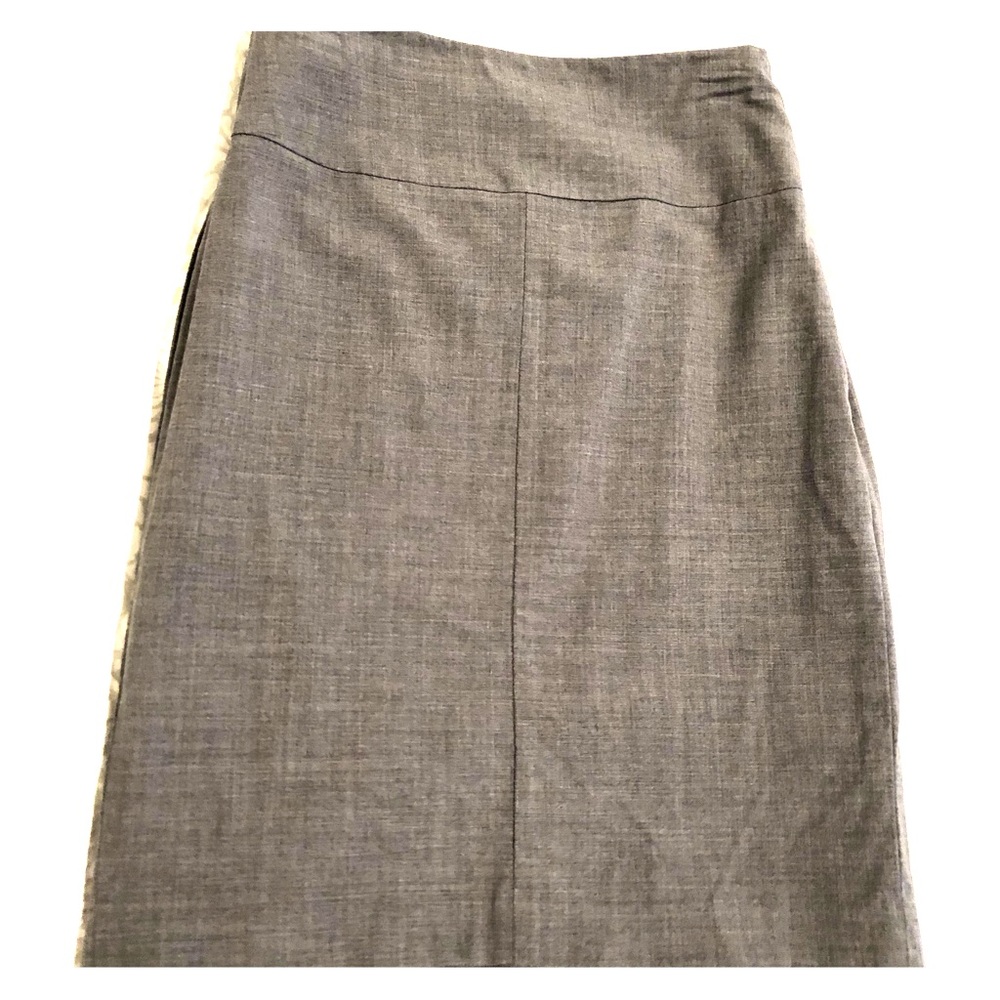 Banana Republic grey wool pencil skirt size 6P